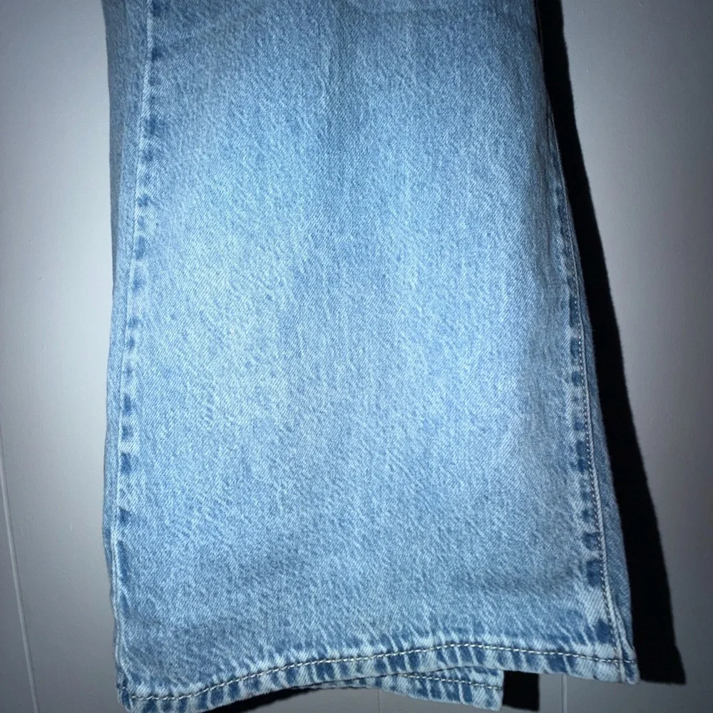 Women Levi's Cinch Baggy Light Blue Jeans - Picture 8 of 8